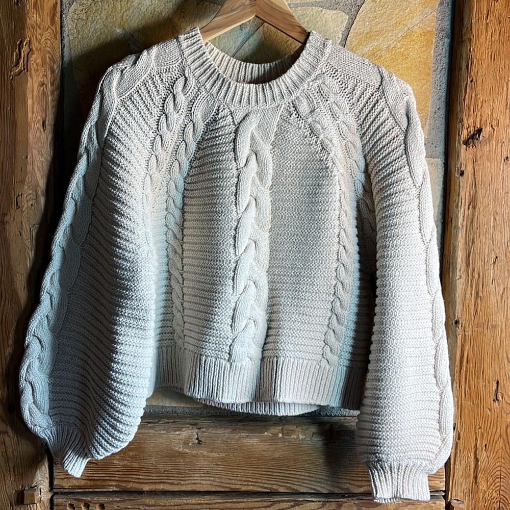 🛑 SOLD 🛑 Spell Brunch Cable Knit Jumper in Sand 🫶 - Picture 11 of 16